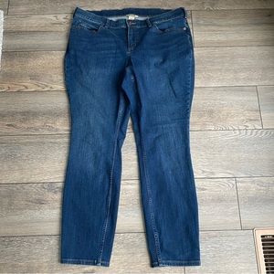 Womens Duluth Trading Plus DuluthFlex Daily Denim Skinny Jeans Sz 16W